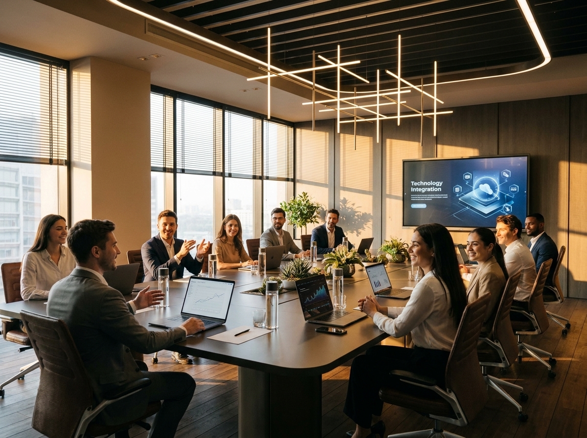 Dubai office fit-out project by AV Design International