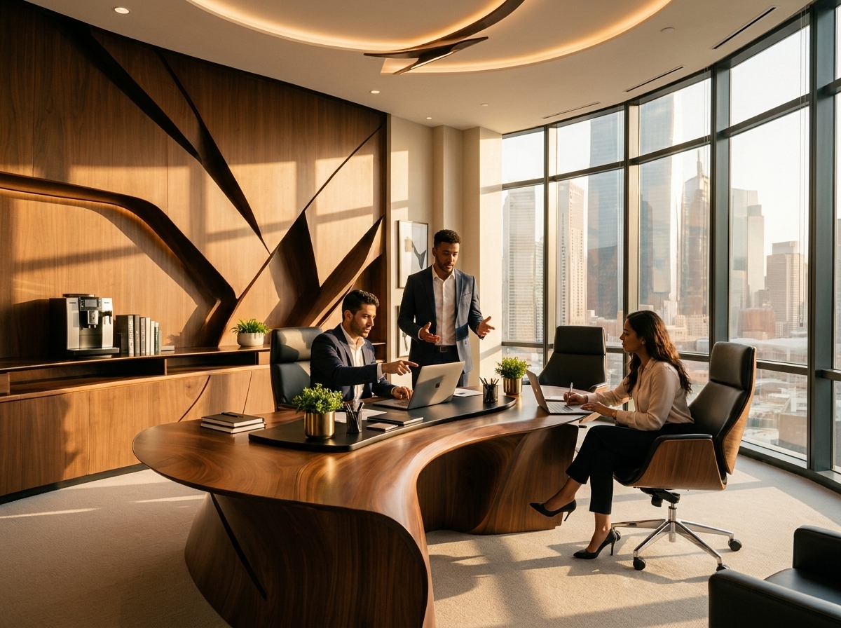 Dubai commercial office fit-out interior design